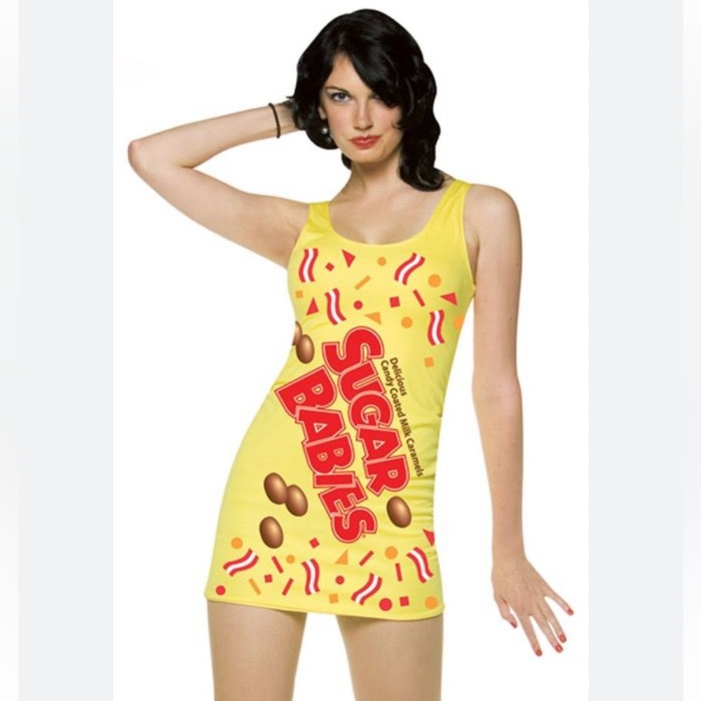 Sugar babies, candy costume